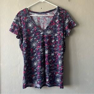 Lilly Pulitzer Sparks Fly Michelle Top Size Large